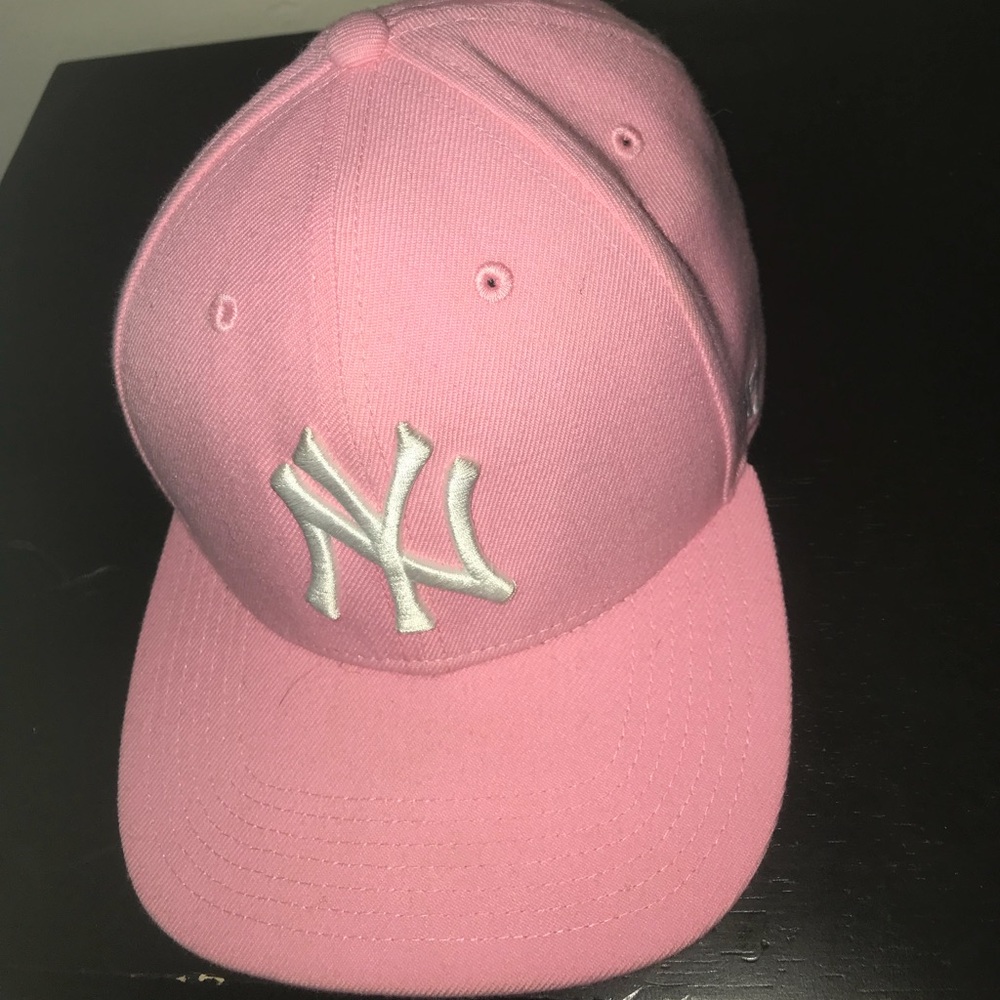 Pink Yankees Hat